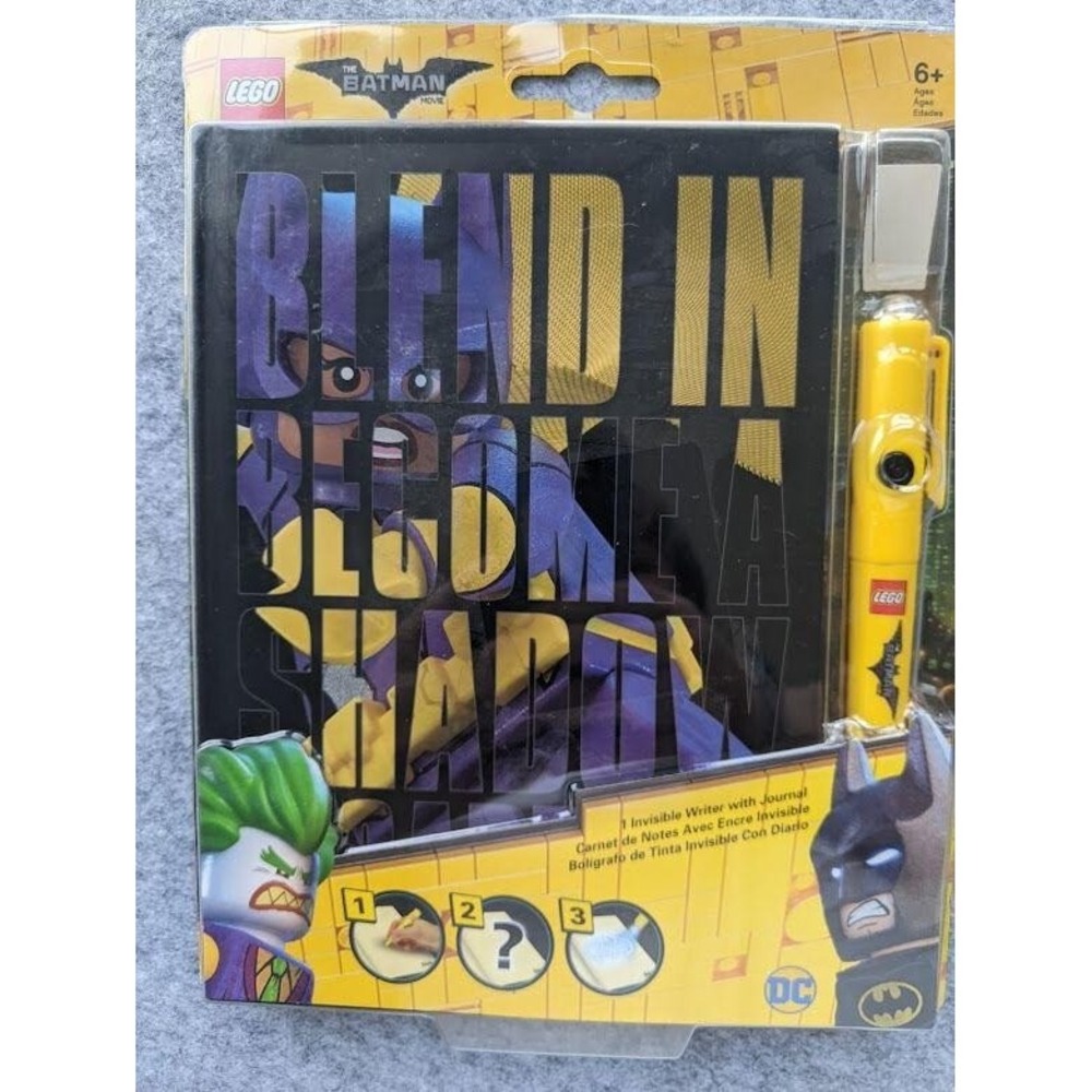 LEGO The Batman Movie‎ Invisible Writer with Journal Set Batgirl Joker 51739